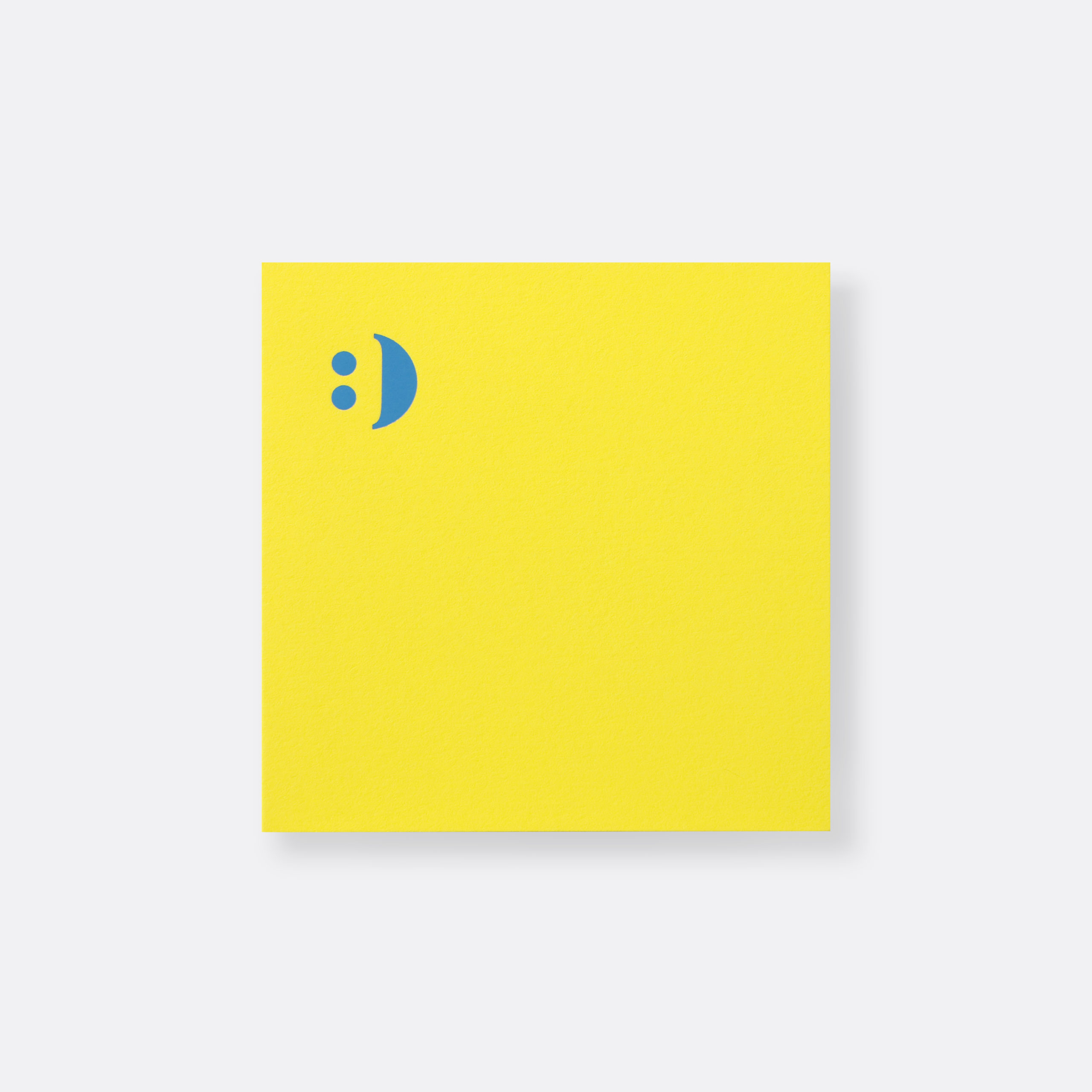 MESSAGE CARD 04 factory yellow - Image 2