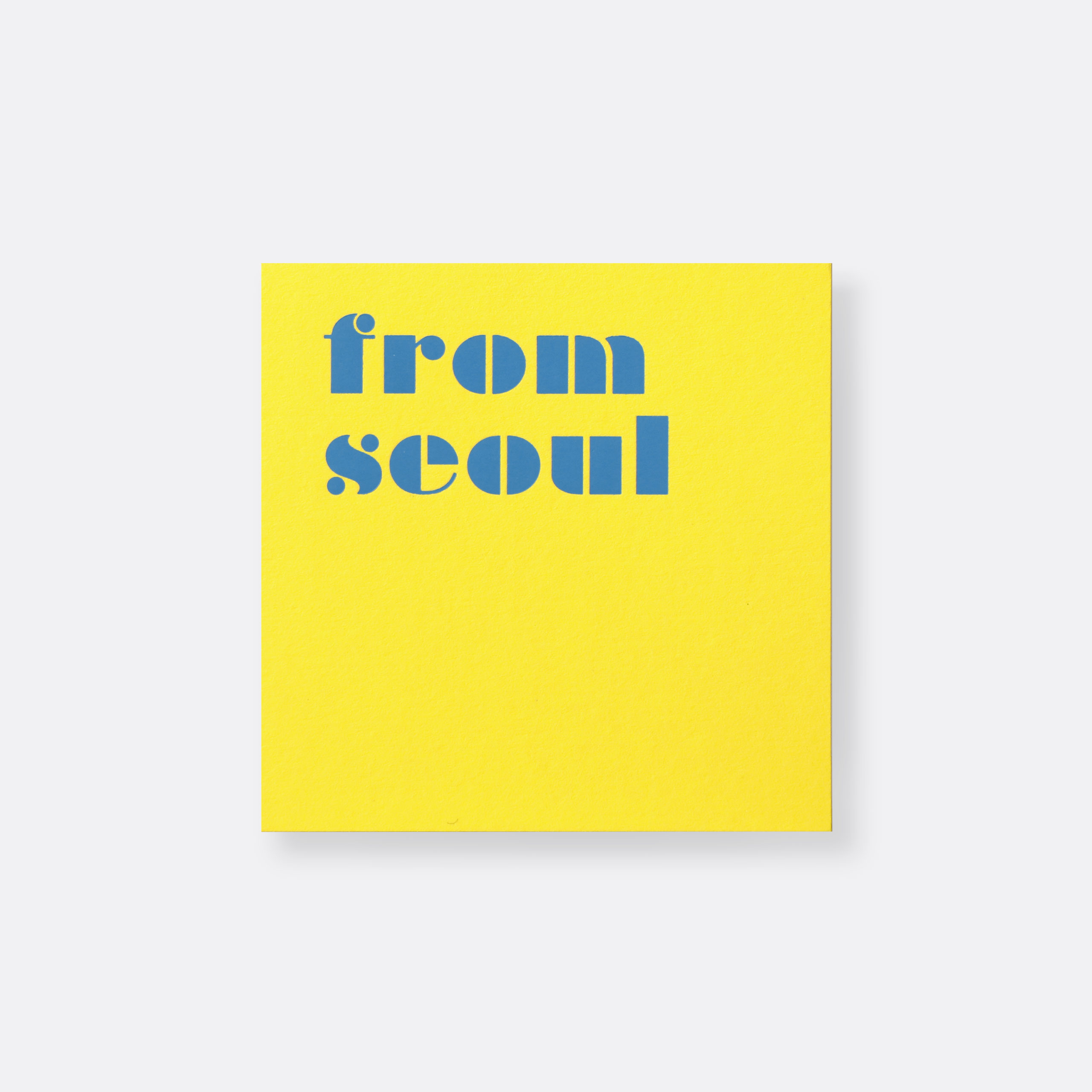 MESSAGE CARD 04 factory yellow - Image 3