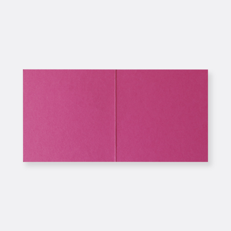 MESSAGE CARD 04 fuchsia pink in