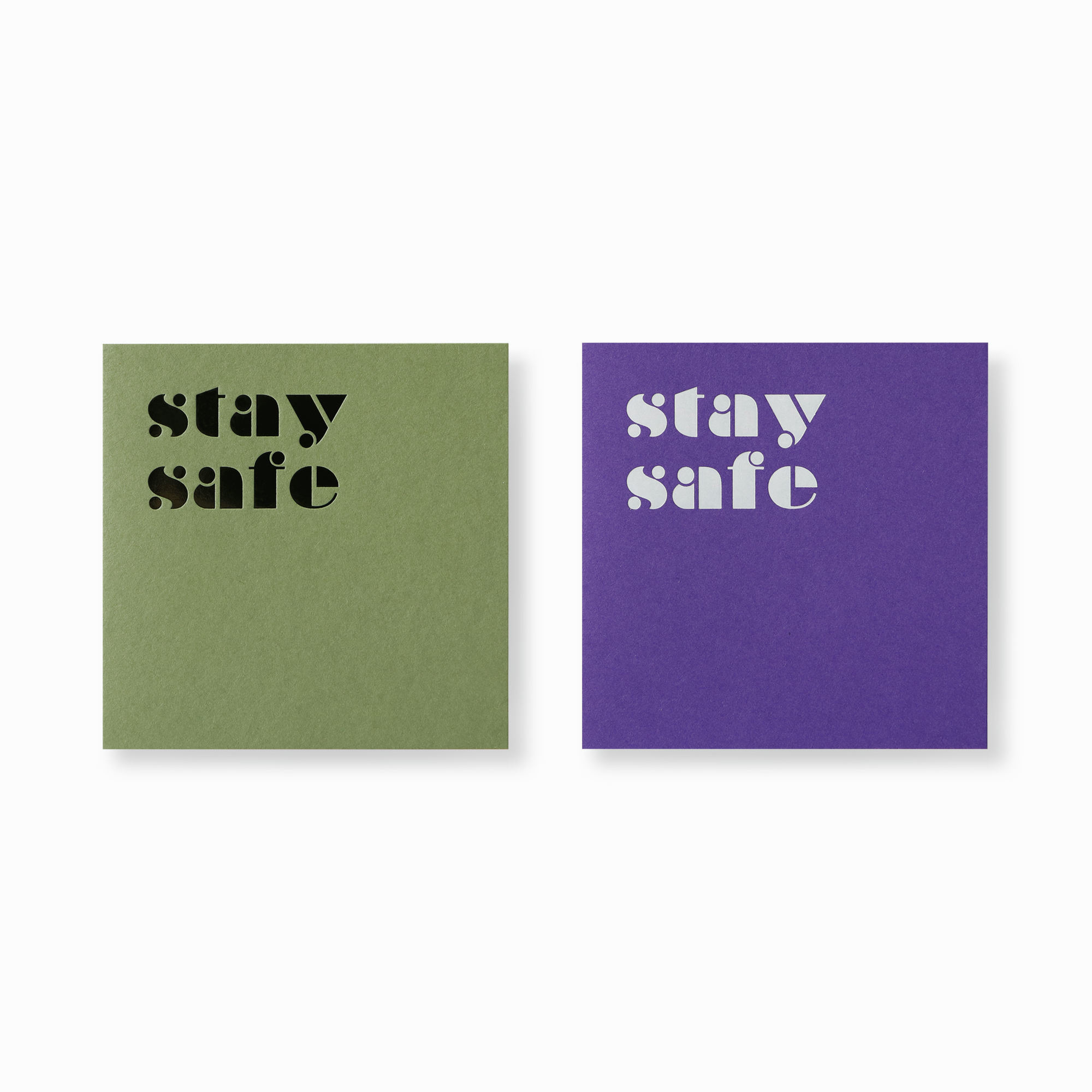 MESSAGE CARD 05 stay safe