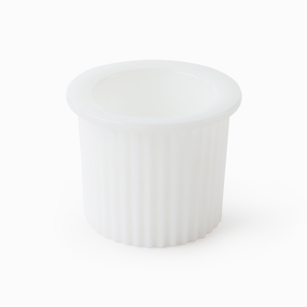 GLASS POT MILK 04 F