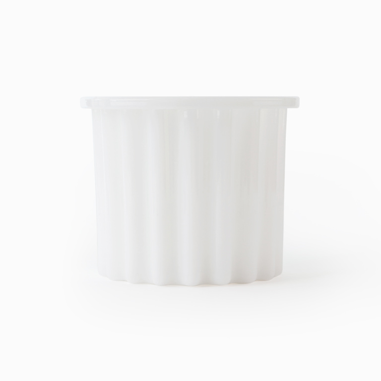 GLASS POT MILK 05 S