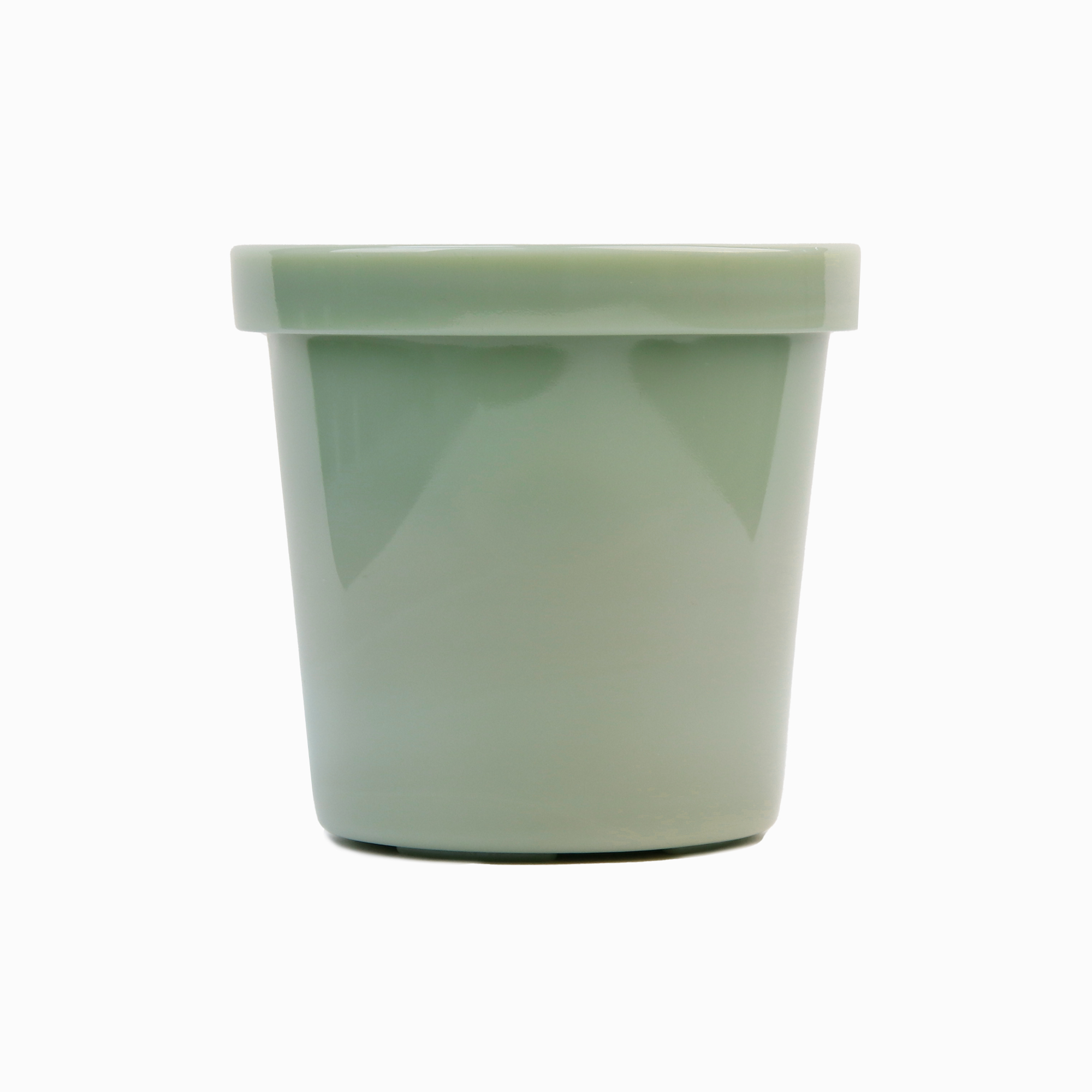 GLASS POT khaki 6 - Image 3