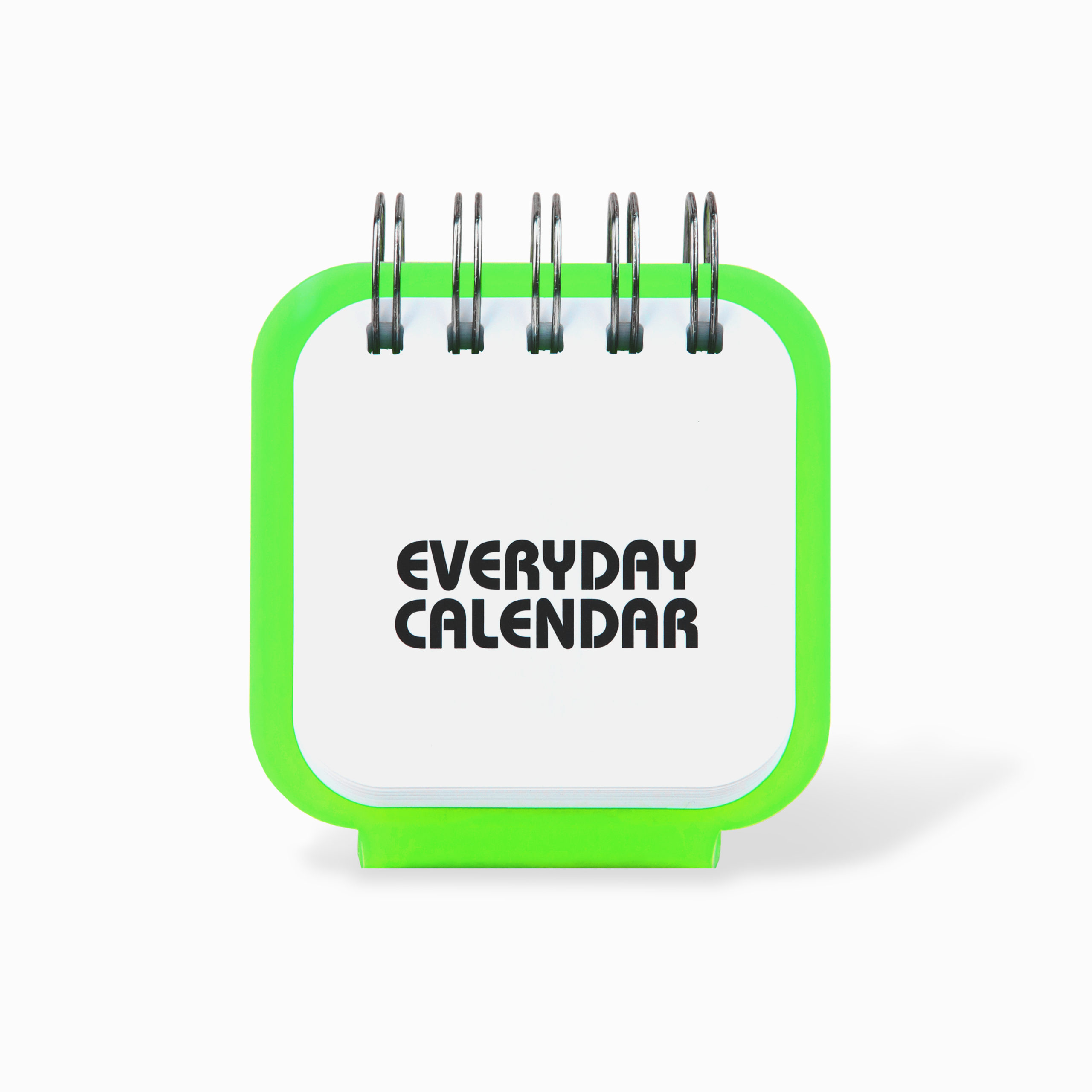 EVERYDAY CALENDAR 03 neon green