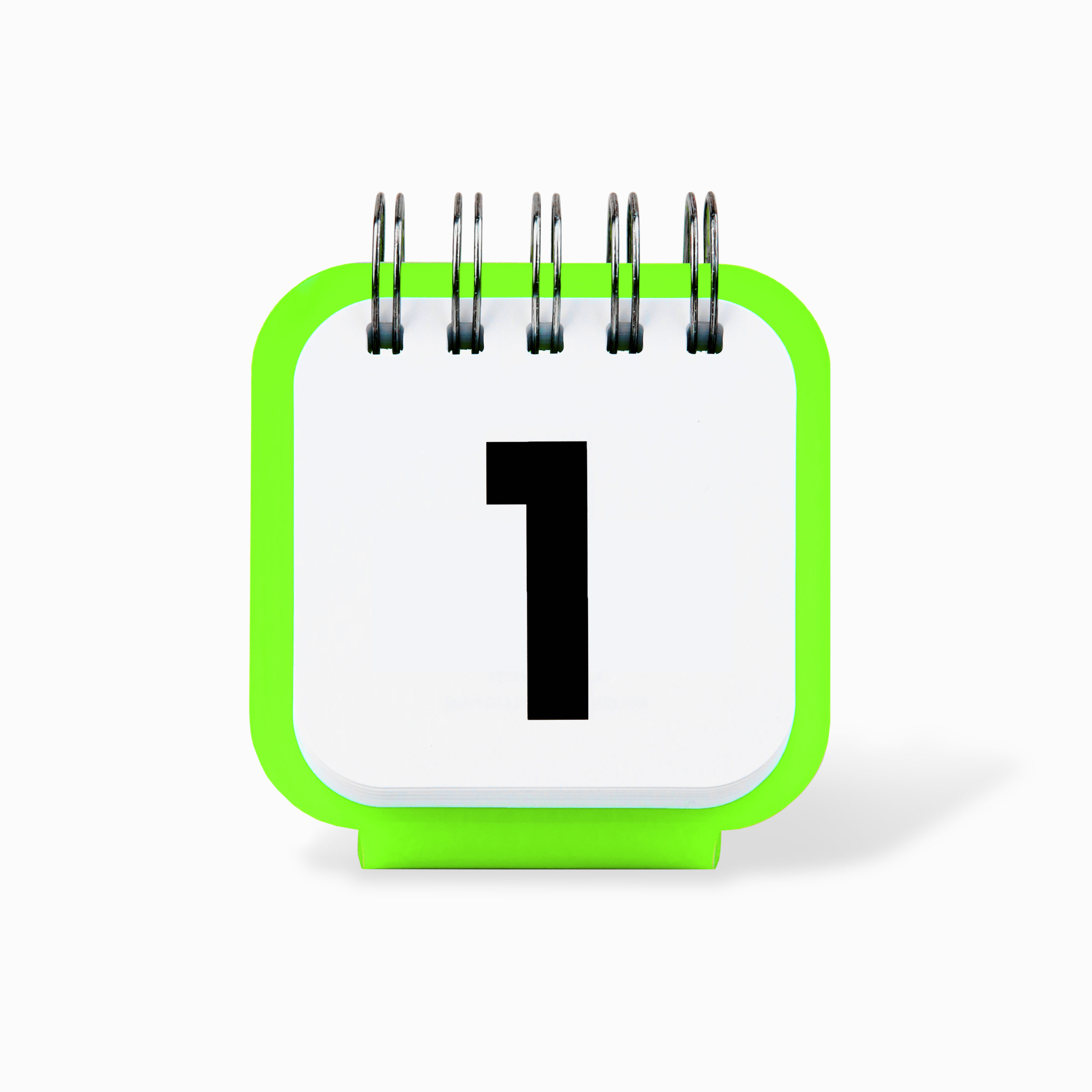 EVERYDAY CALENDAR 03 neon green - Image 2