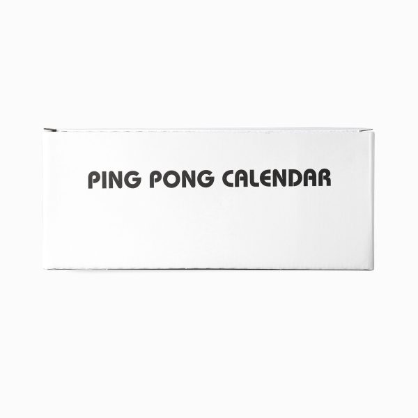 PING PONG CALENDAR 08 amber - Image 5