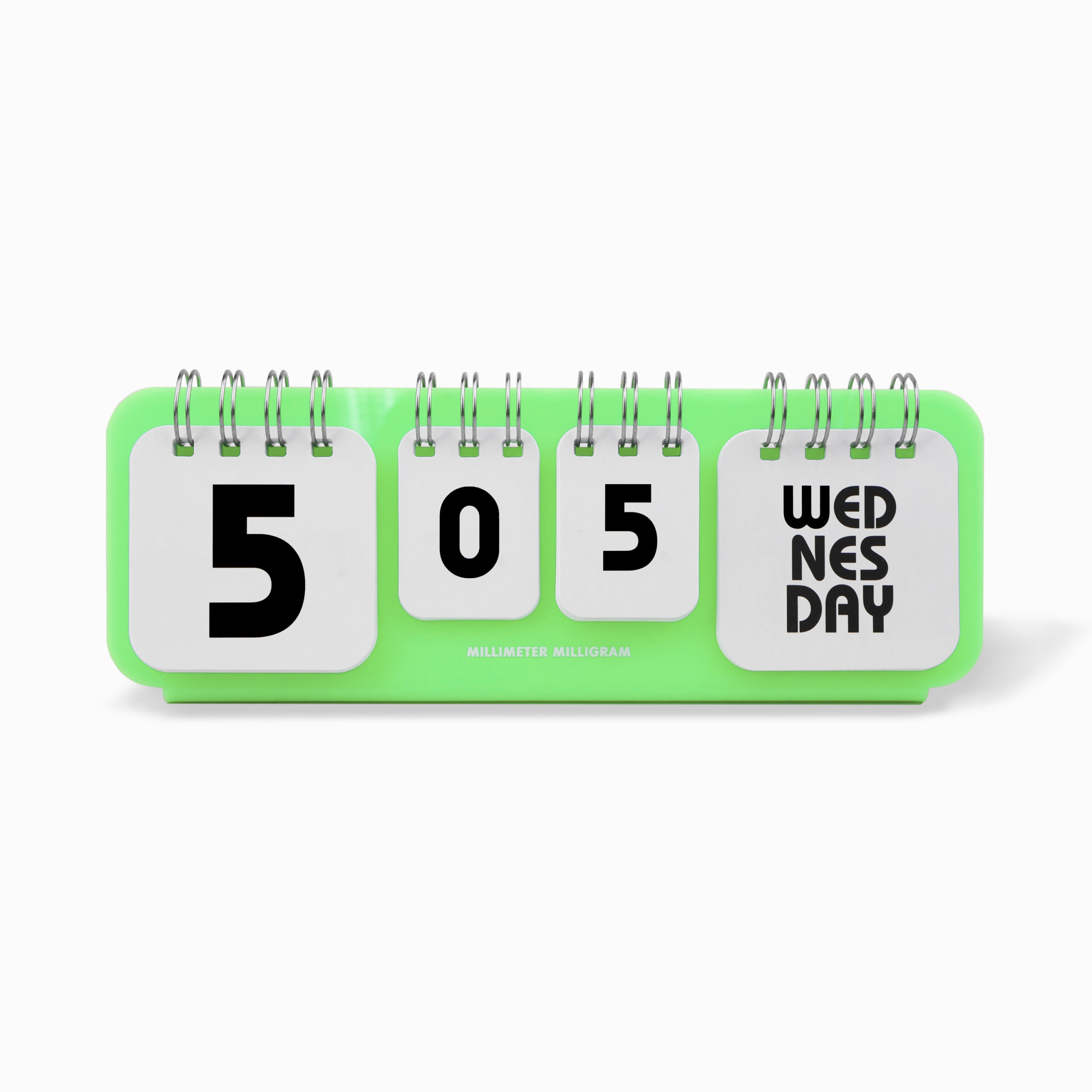 PING PONG CALENDAR 08 neon green - Image 2