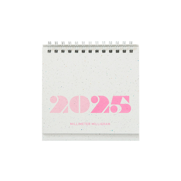 2025 TABLE Calendar - Pink - Image 2