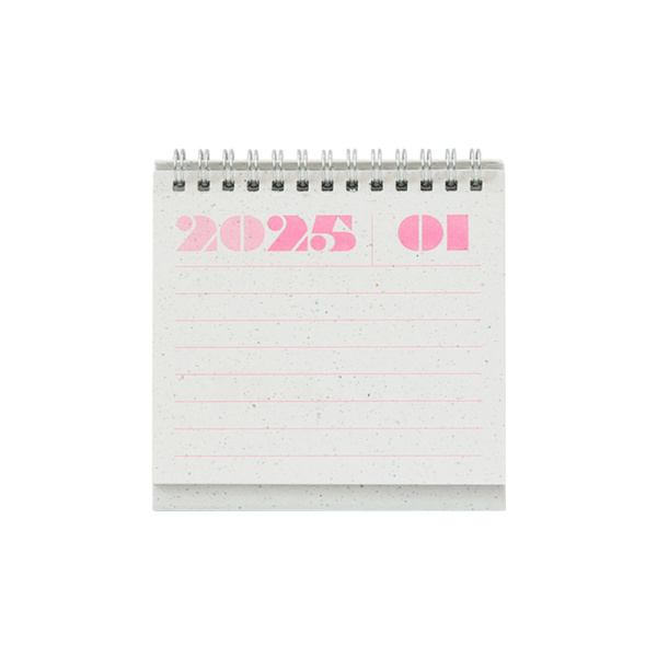 2025 TABLE Calendar - Pink - Image 5