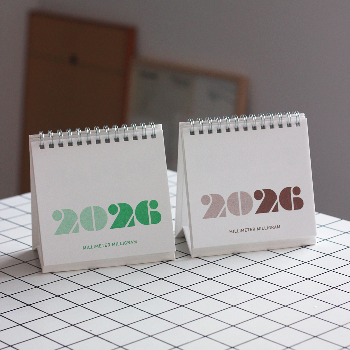 2026 TABLE Calendar - Green Green - Image 5